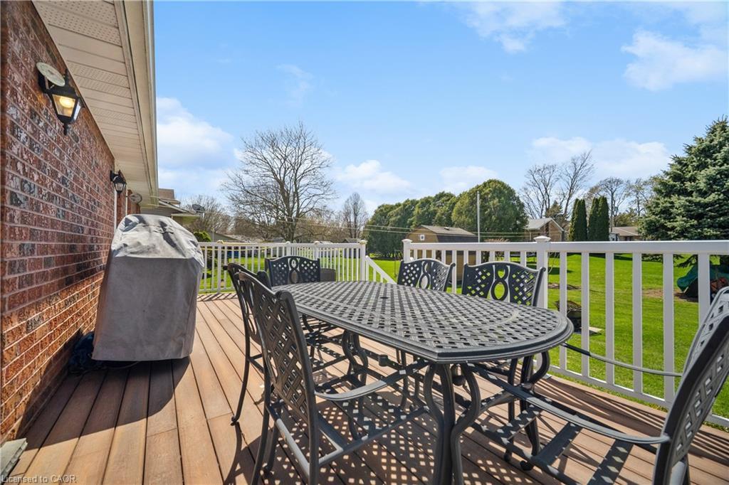 664 Maple Street, Brussels, ON - Outdoor With Deck Patio Veranda With Exterior