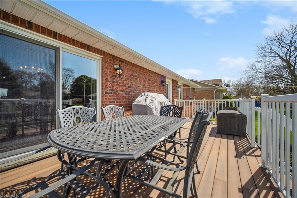 664 Maple Street, Brussels, ON - Outdoor With Deck Patio Veranda With Exterior