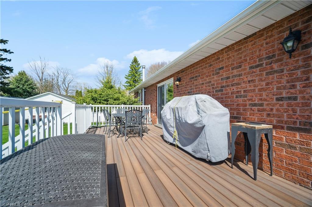 664 Maple Street, Brussels, ON - Outdoor With Deck Patio Veranda With Exterior
