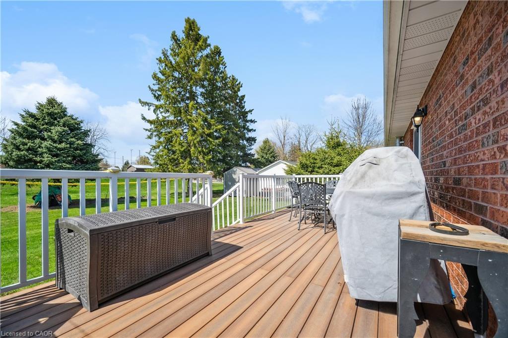 664 Maple Street, Brussels, ON - Outdoor With Deck Patio Veranda With Exterior
