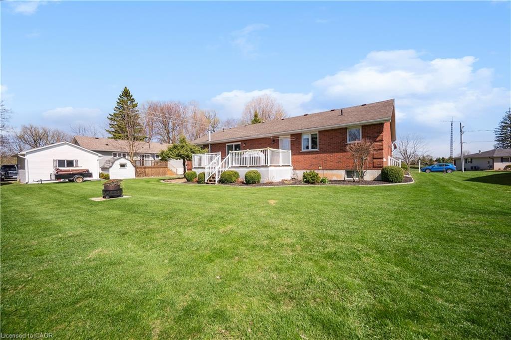664 Maple Street, Brussels, ON - Outdoor With Deck Patio Veranda