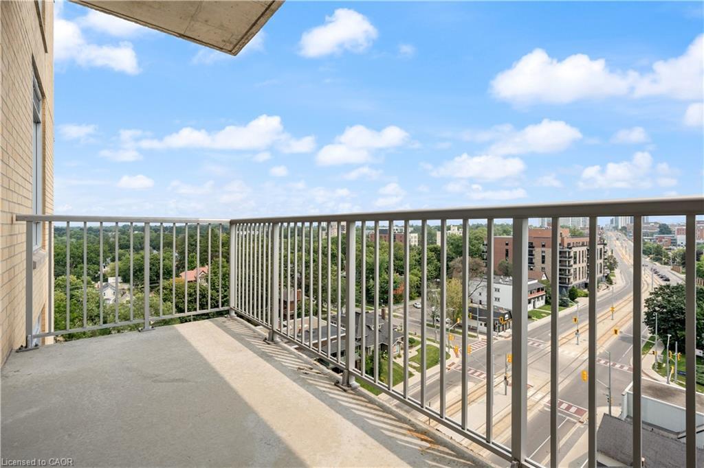 906-191 King Street S, Waterloo, ON - Outdoor With Balcony With Exterior