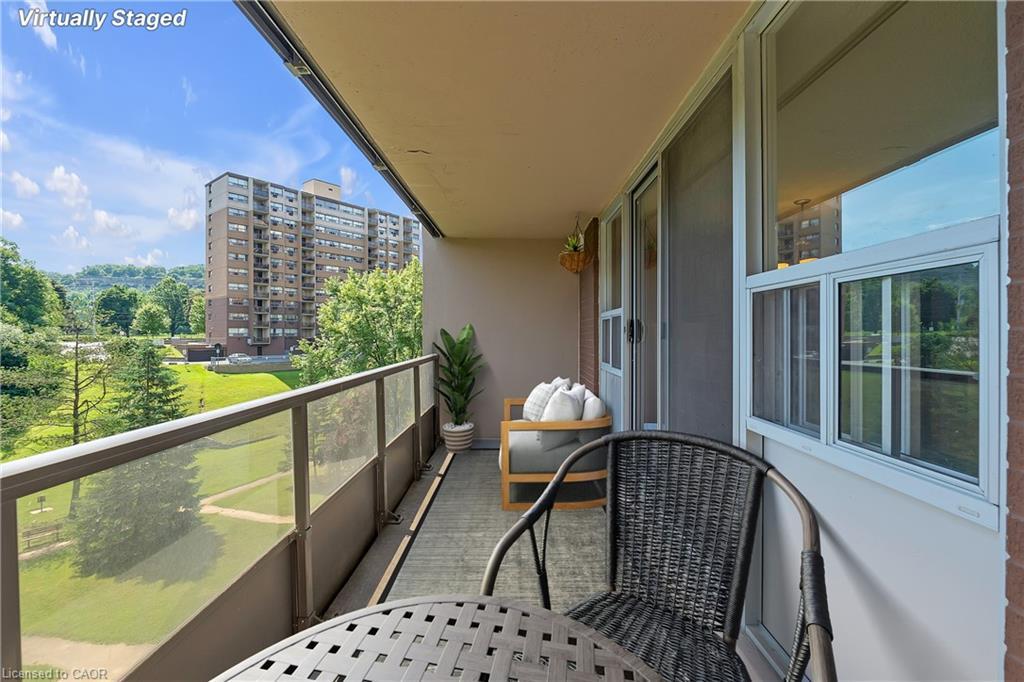 402-1966 Main Street W, Hamilton, ON - Outdoor With Balcony With Exterior