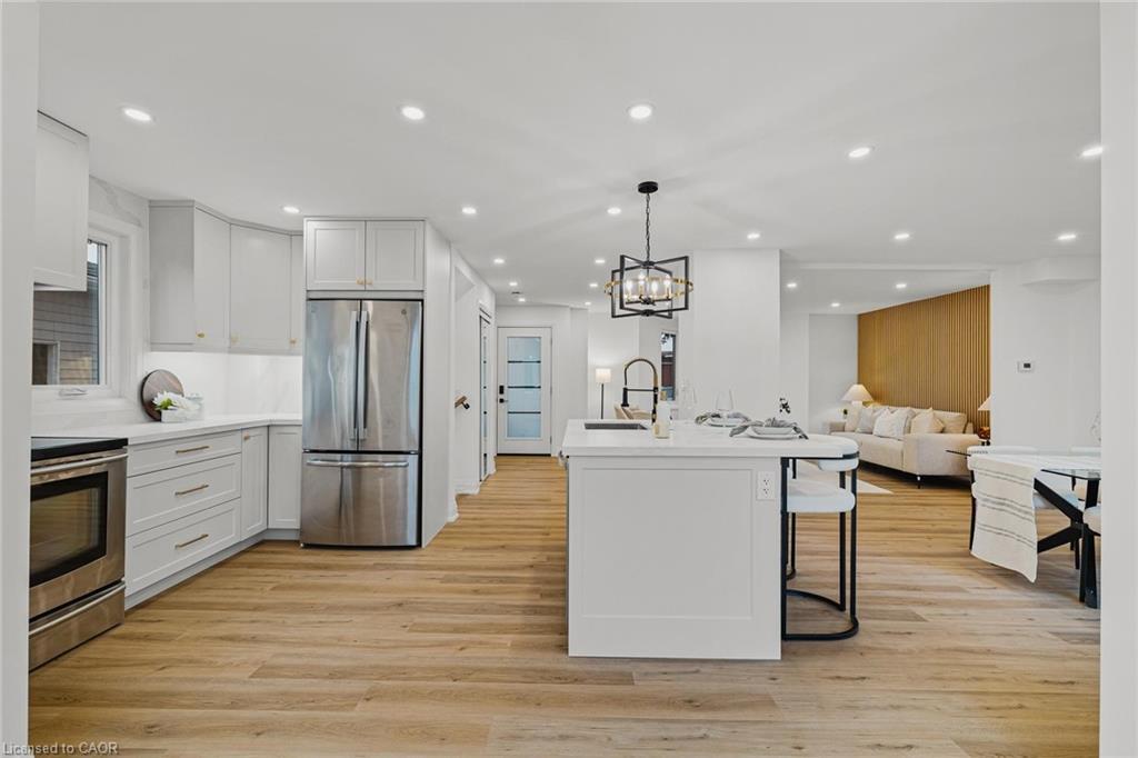 12 Scheifele Place, Woolwich, ON - Indoor Photo Showing Kitchen With Upgraded Kitchen