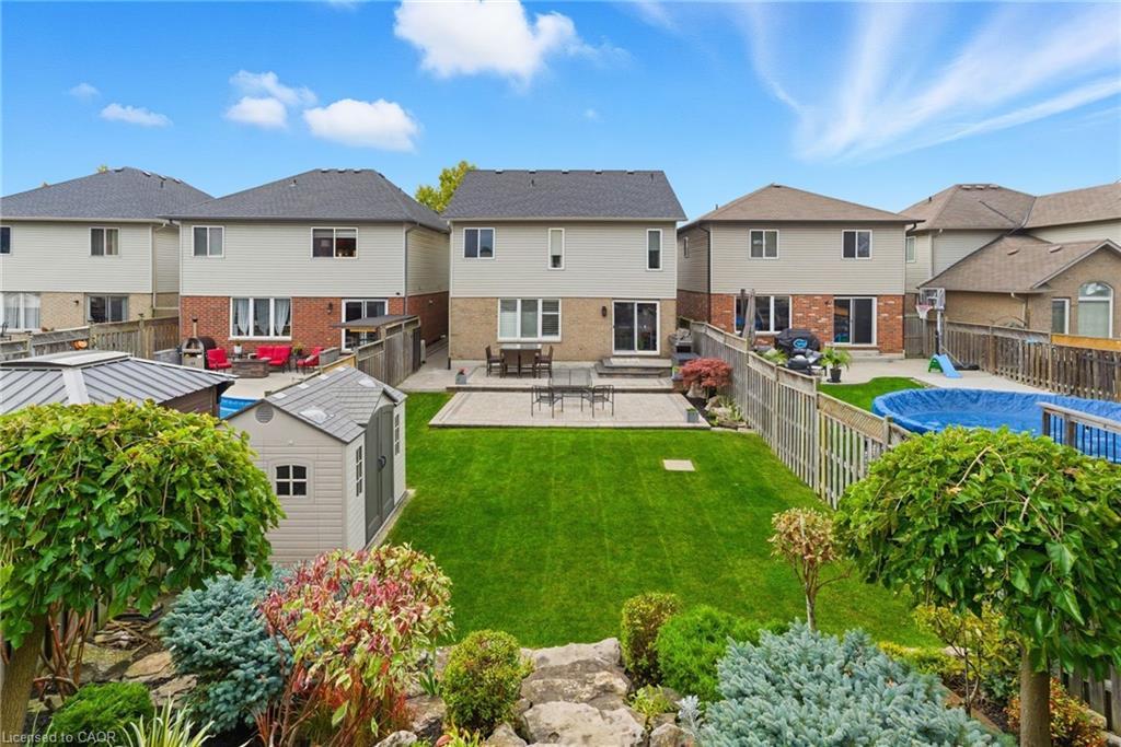 198 Springvalley Crescent, Hamilton, ON - Outdoor With Deck Patio Veranda With Backyard With Exterior