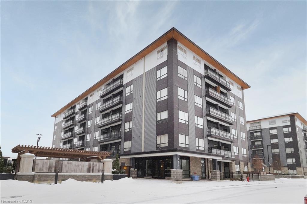 415-247 Northfield Drive E, Waterloo, ON - Outdoor With Balcony With Facade