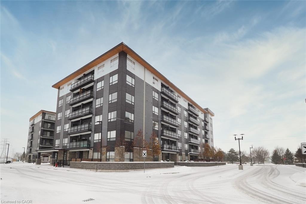 415-247 Northfield Drive E, Waterloo, ON - Outdoor With Balcony With Facade