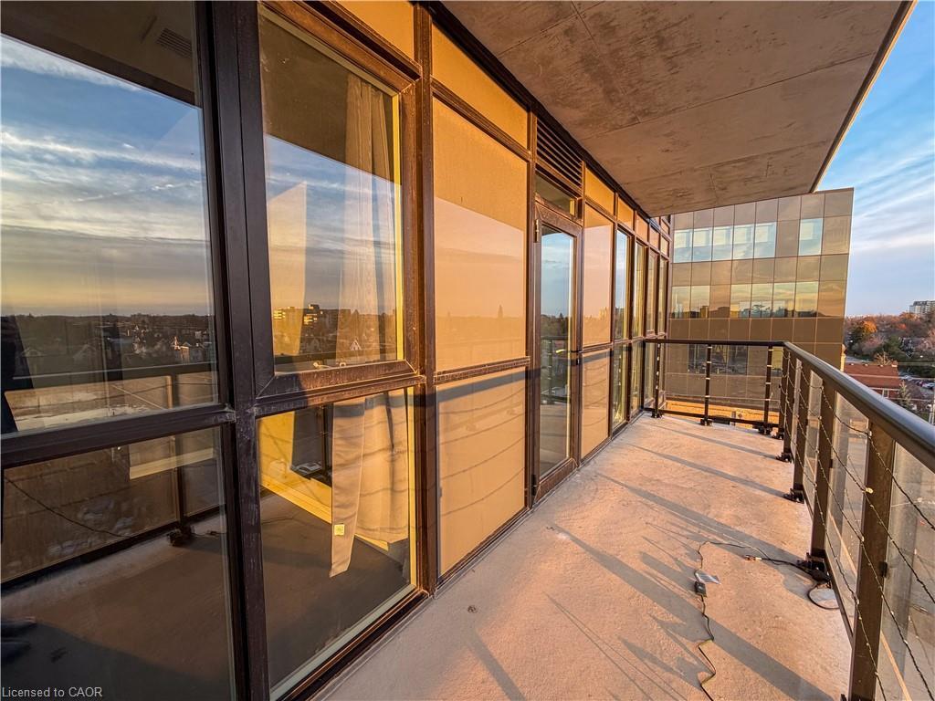 605-108 Garment Street, Kitchener, ON - Outdoor With Balcony With Exterior
