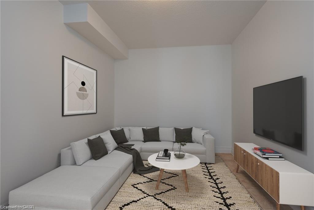 43 Woolwich Street, Kitchener, ON - Indoor Photo Showing Living Room