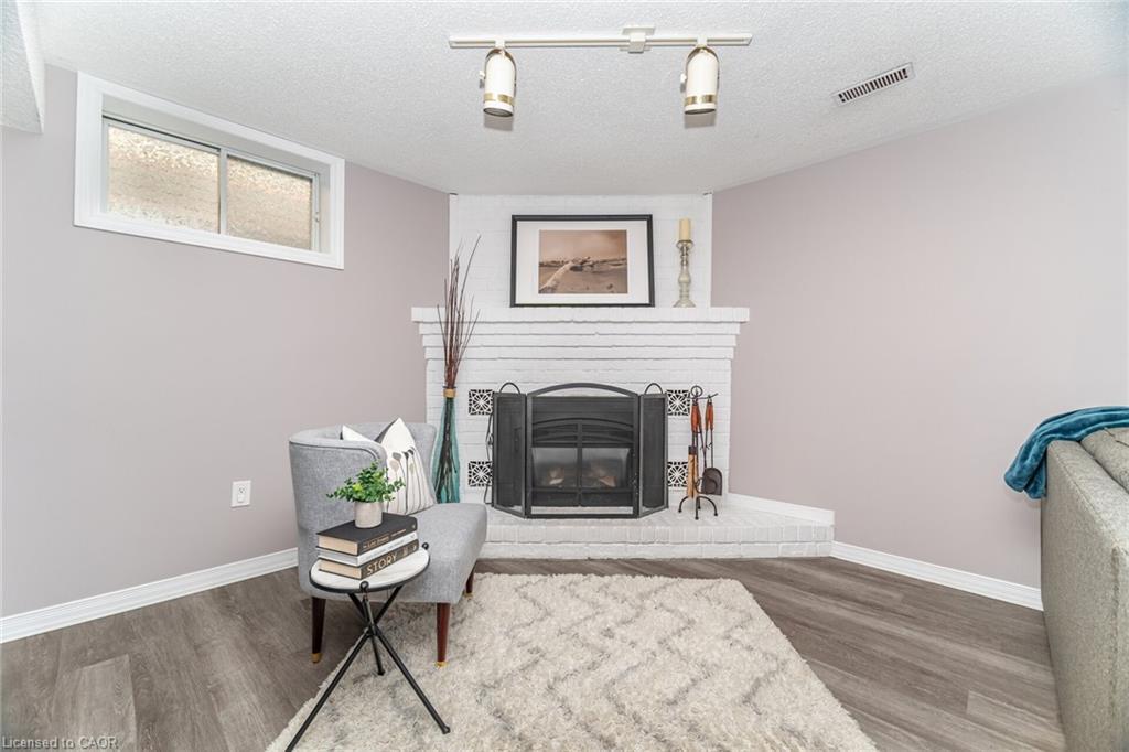 225 Golfwood Drive, Hamilton, ON - Indoor With Fireplace