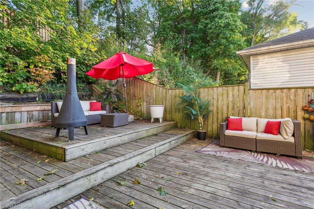 132 Queen Street W, Cambridge, ON - Outdoor With Deck Patio Veranda