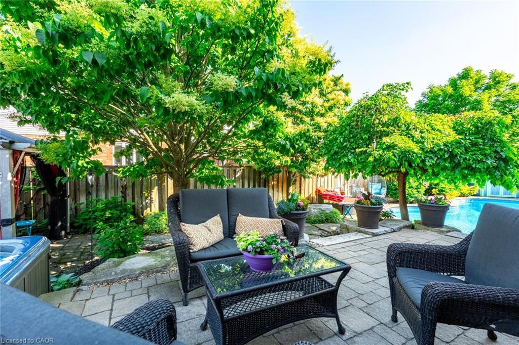 2338 Norland Drive, Burlington, ON - Outdoor With In Ground Pool With Deck Patio Veranda
