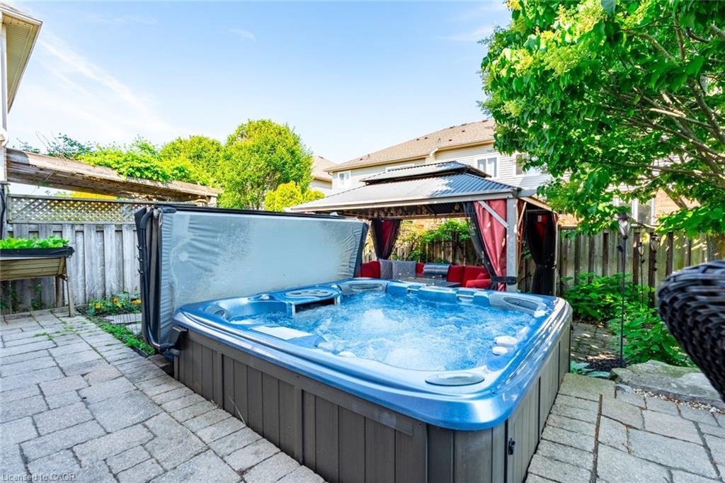 2338 Norland Drive, Burlington, ON - Outdoor With Above Ground Pool With Deck Patio Veranda