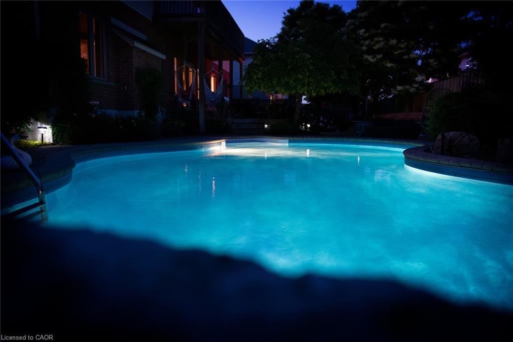 2338 Norland Drive, Burlington, ON - Outdoor With In Ground Pool With Backyard