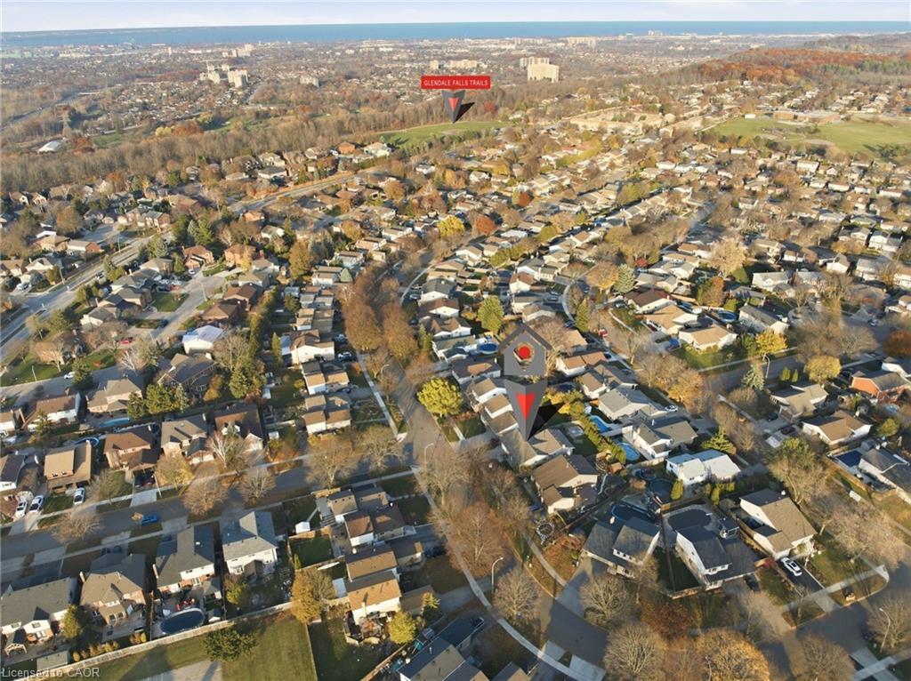 123 Athenia Drive, Stoney Creek, ON - Outdoor With View