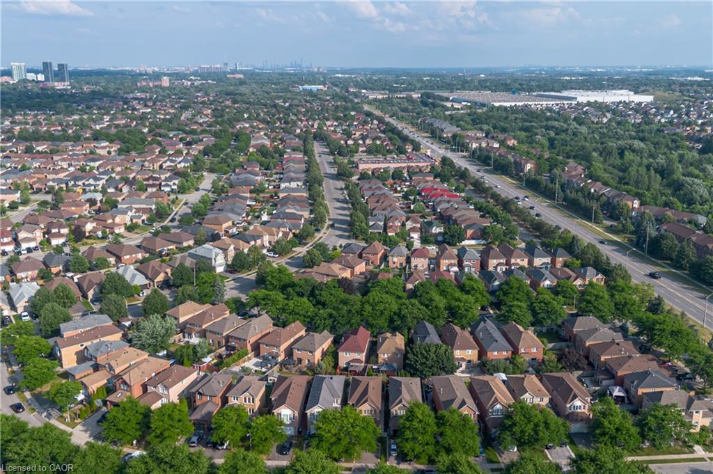 61 Cedarwood Crescent, Brampton, ON - Outdoor With View