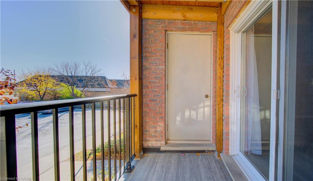 27-3085 Kingsway Drive, Kitchener, ON - Outdoor With Balcony With Exterior