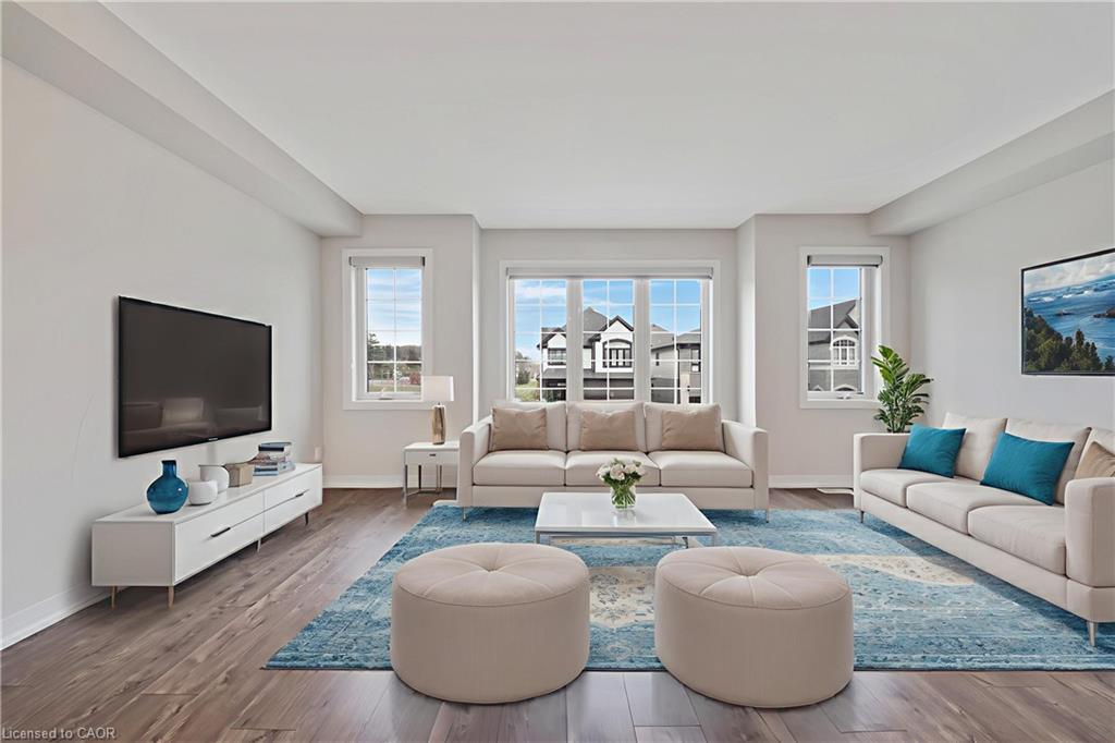 110 Ian Ormston Drive, Kitchener, ON - Indoor Photo Showing Living Room