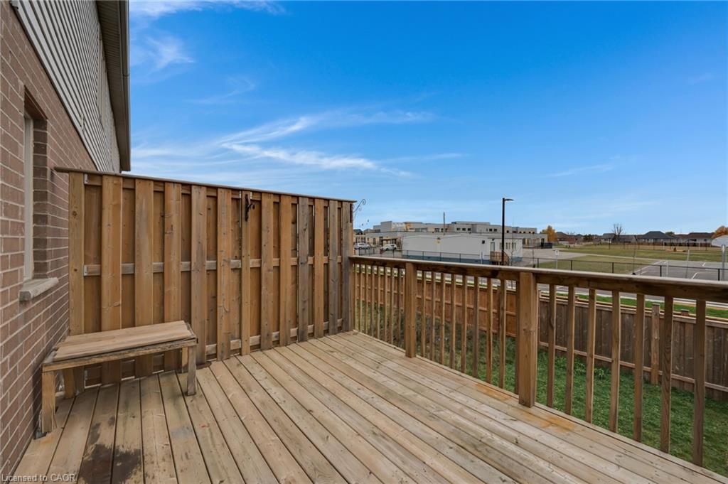 110 Ian Ormston Drive, Kitchener, ON - Outdoor With Deck Patio Veranda With Exterior
