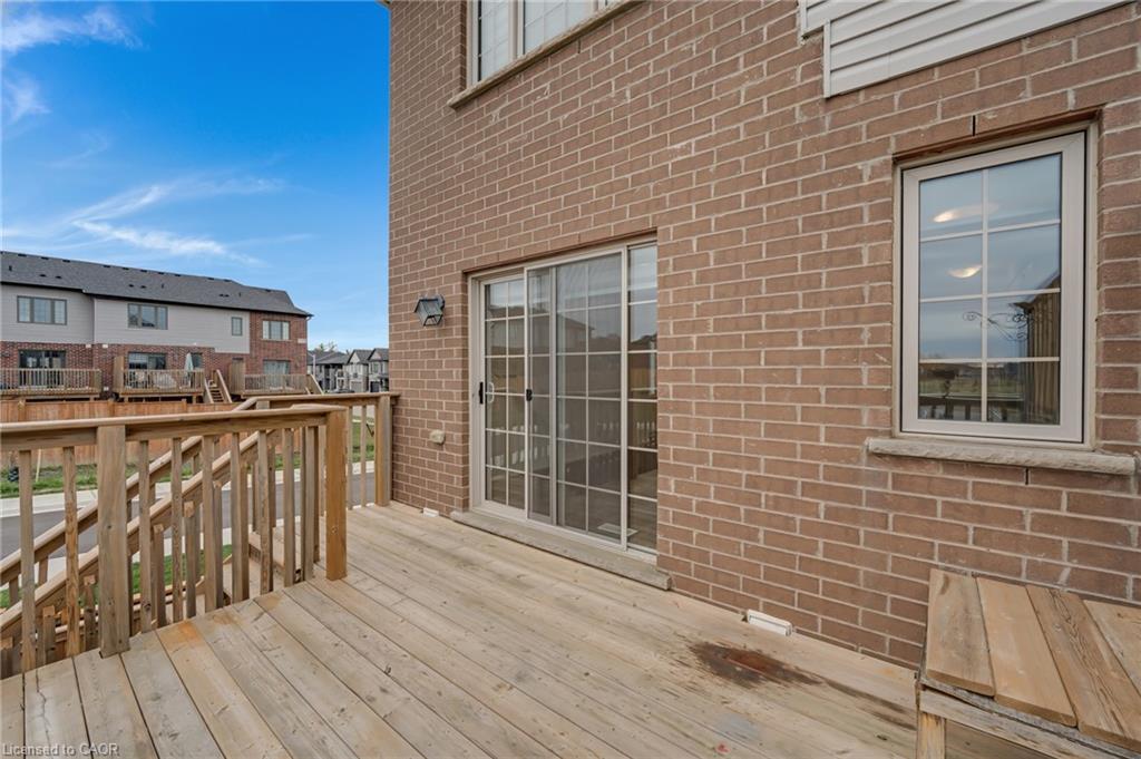110 Ian Ormston Drive, Kitchener, ON - Outdoor With Deck Patio Veranda With Exterior