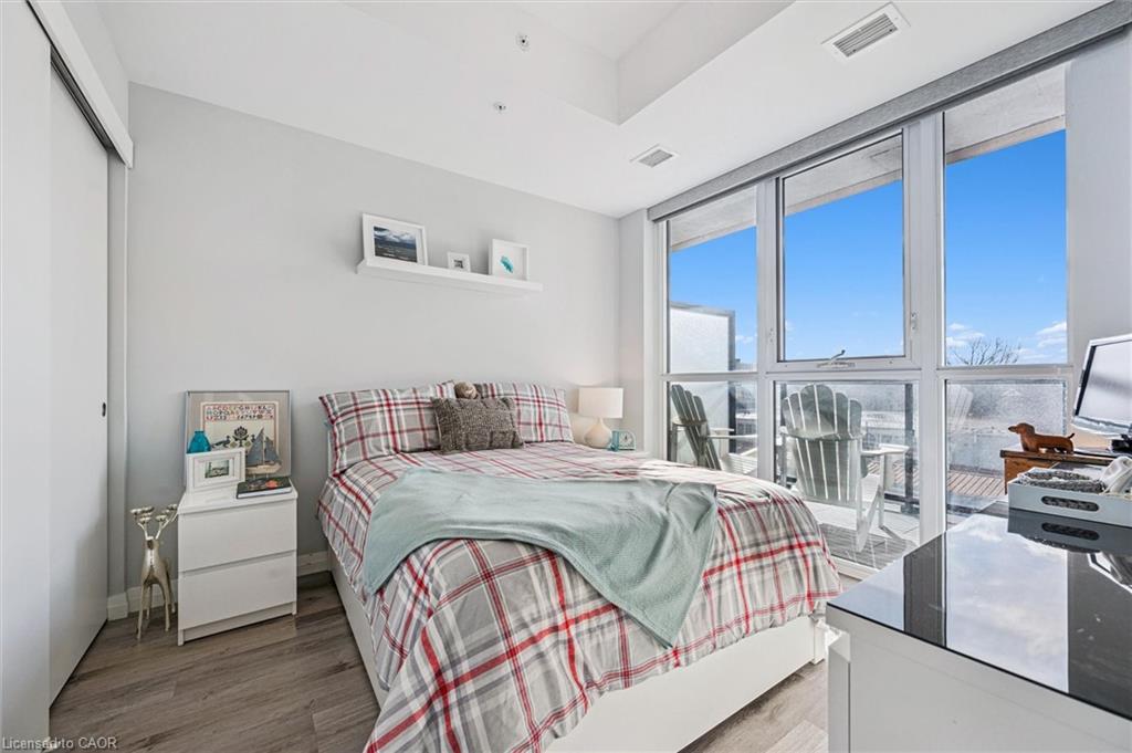 416-108 Garment Street, Kitchener, ON - Indoor Photo Showing Bedroom
