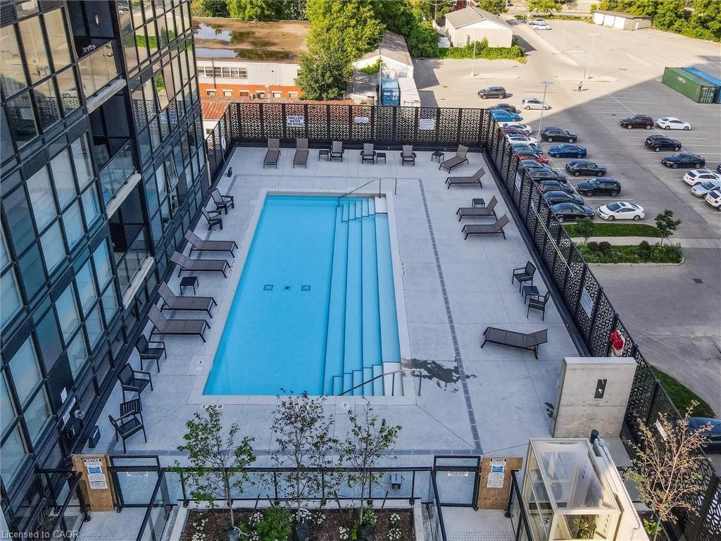 416-108 Garment Street, Kitchener, ON - Outdoor With In Ground Pool