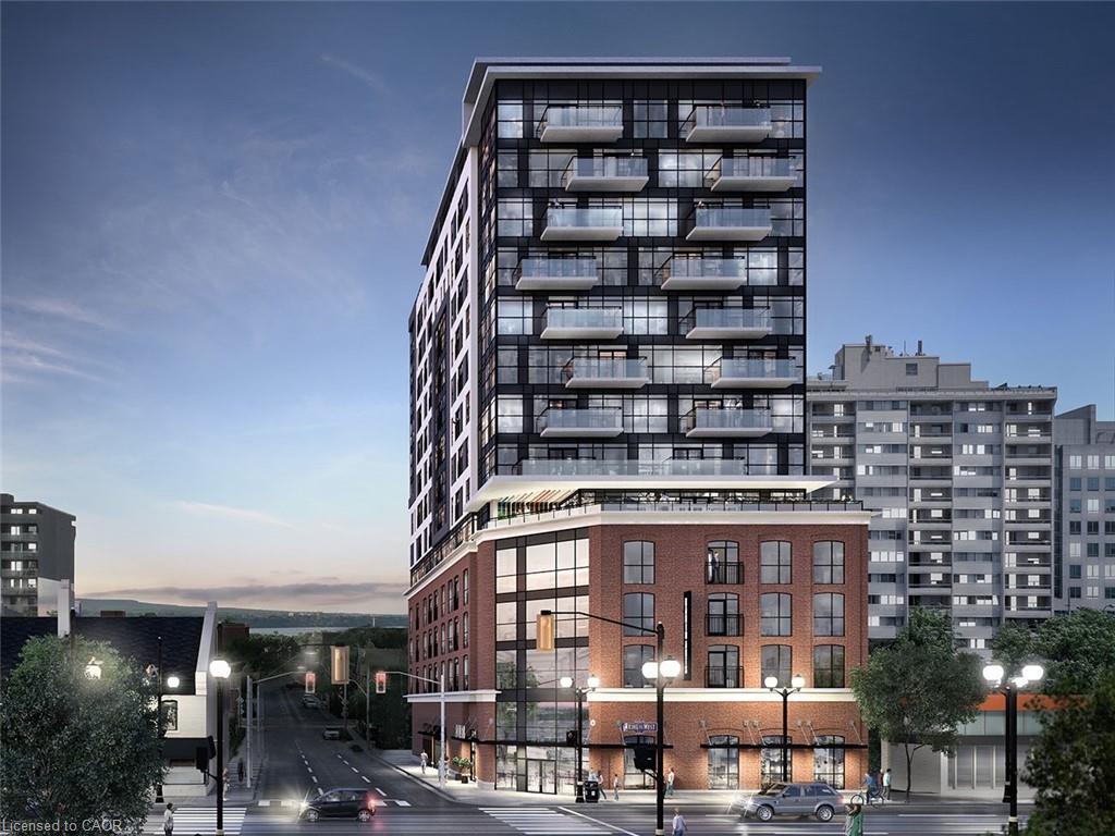 705-206 King Street W, Hamilton, ON - Outdoor With Balcony With Facade