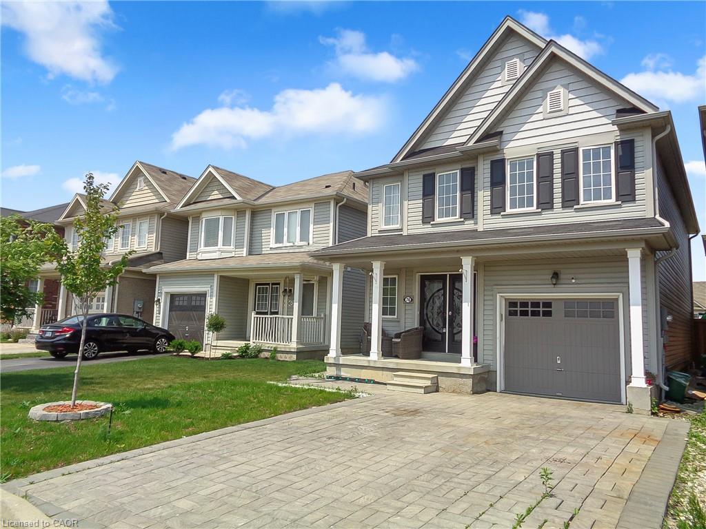 76 Mcallistar Drive, Binbrook, ON - Outdoor With Deck Patio Veranda With Facade