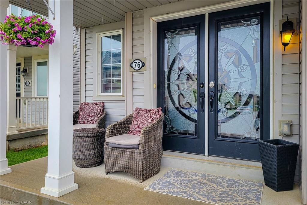 76 Mcallistar Drive, Binbrook, ON - Outdoor With Deck Patio Veranda With Exterior