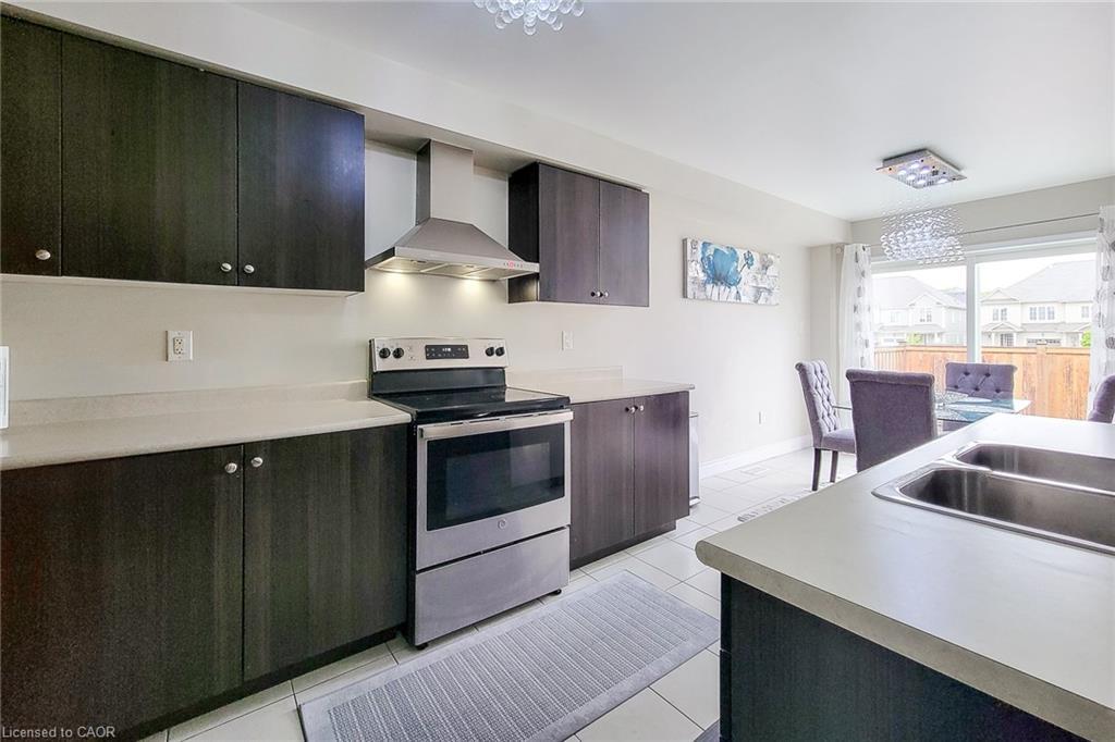 76 Mcallistar Drive, Binbrook, ON - Indoor Photo Showing Kitchen With Double Sink