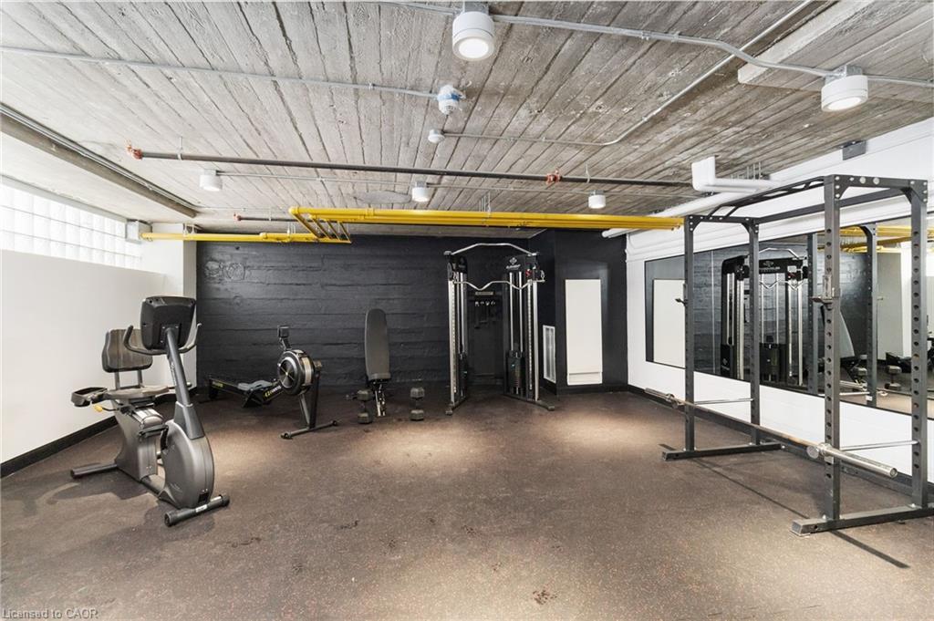 221-120 Huron Street, Guelph, ON - Indoor Photo Showing Gym Room