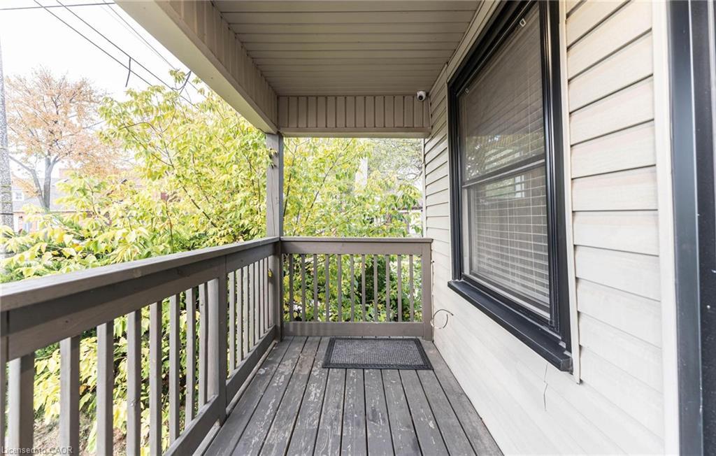222 Kensington Avenue N, Hamilton, ON - Outdoor With Deck Patio Veranda With Exterior