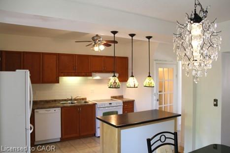 15 Springer Avenue, Hamilton, ON - Indoor Photo Showing Kitchen With Double Sink