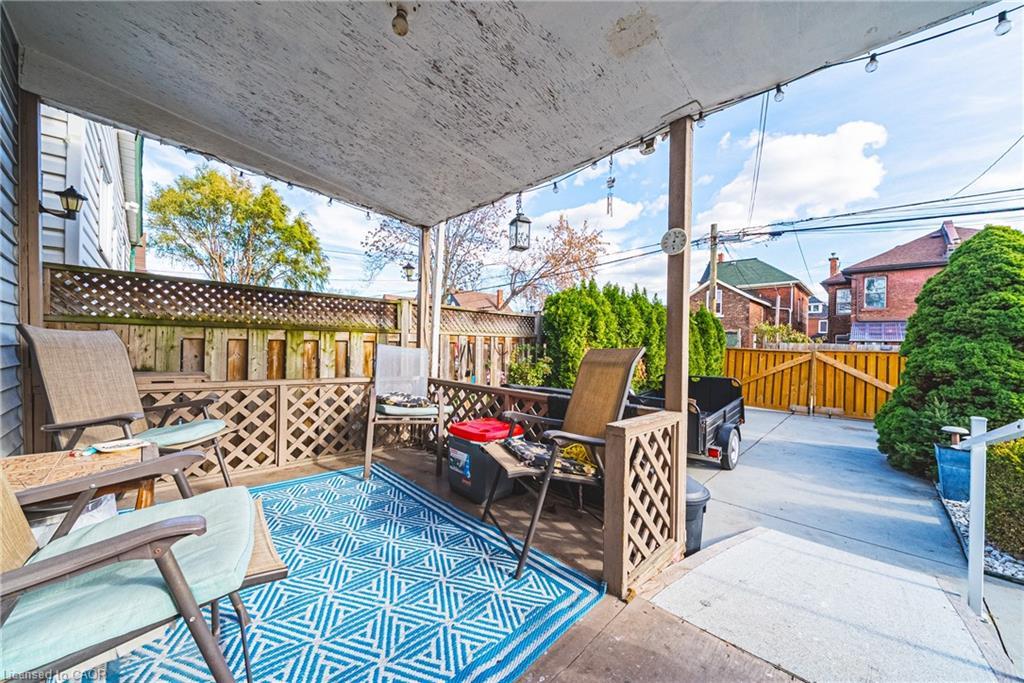 36 Cheever Street, Hamilton, ON - Outdoor With Deck Patio Veranda With Exterior