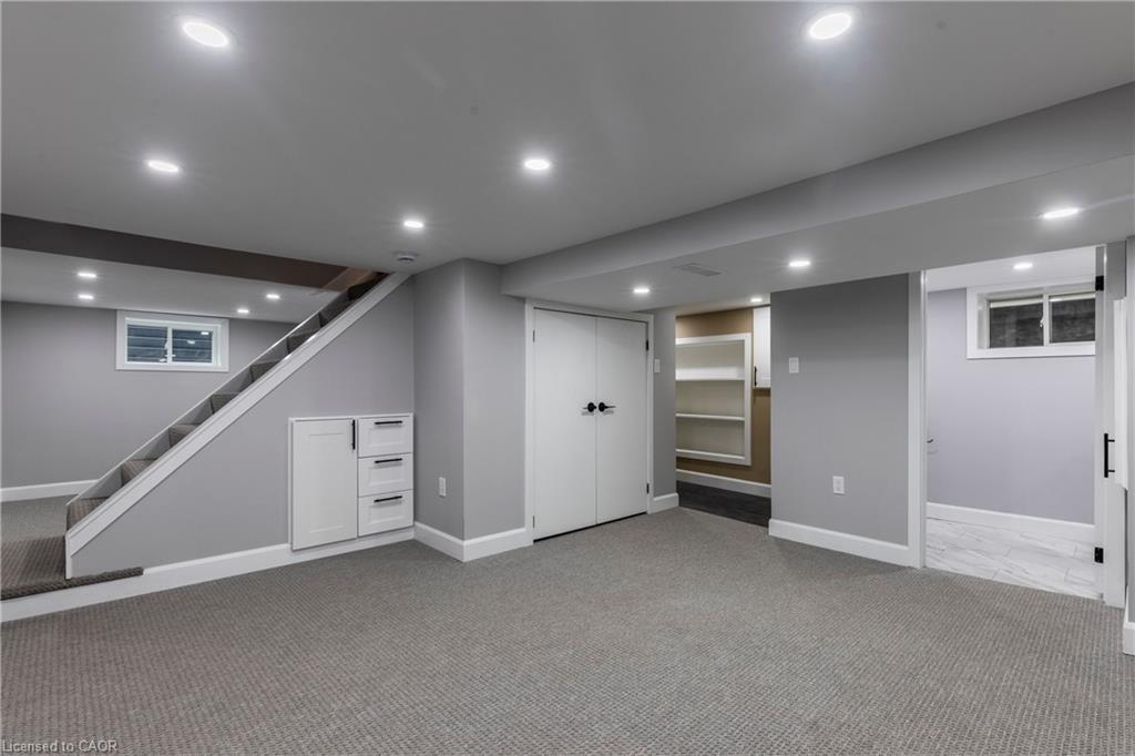 164 London Street N, Hamilton, ON - Indoor Photo Showing Basement