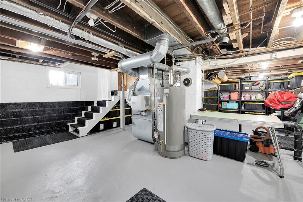 805 Broad Street E, Dunnville, ON - Indoor Photo Showing Basement