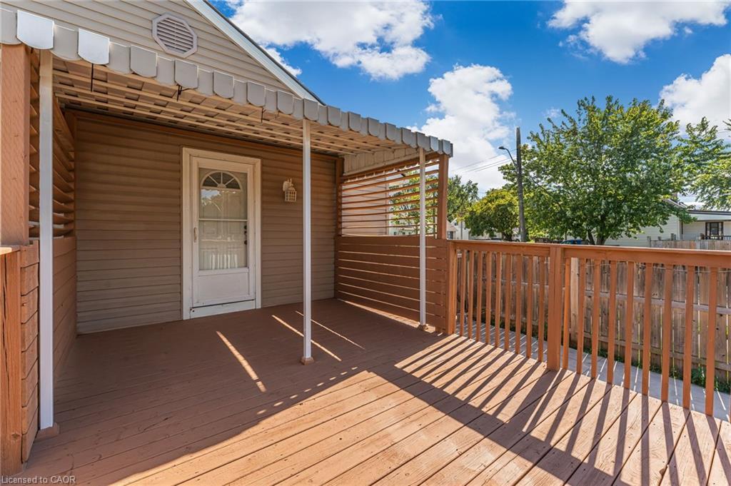 237 Adair Avenue N, Hamilton, ON - Outdoor With Deck Patio Veranda With Exterior