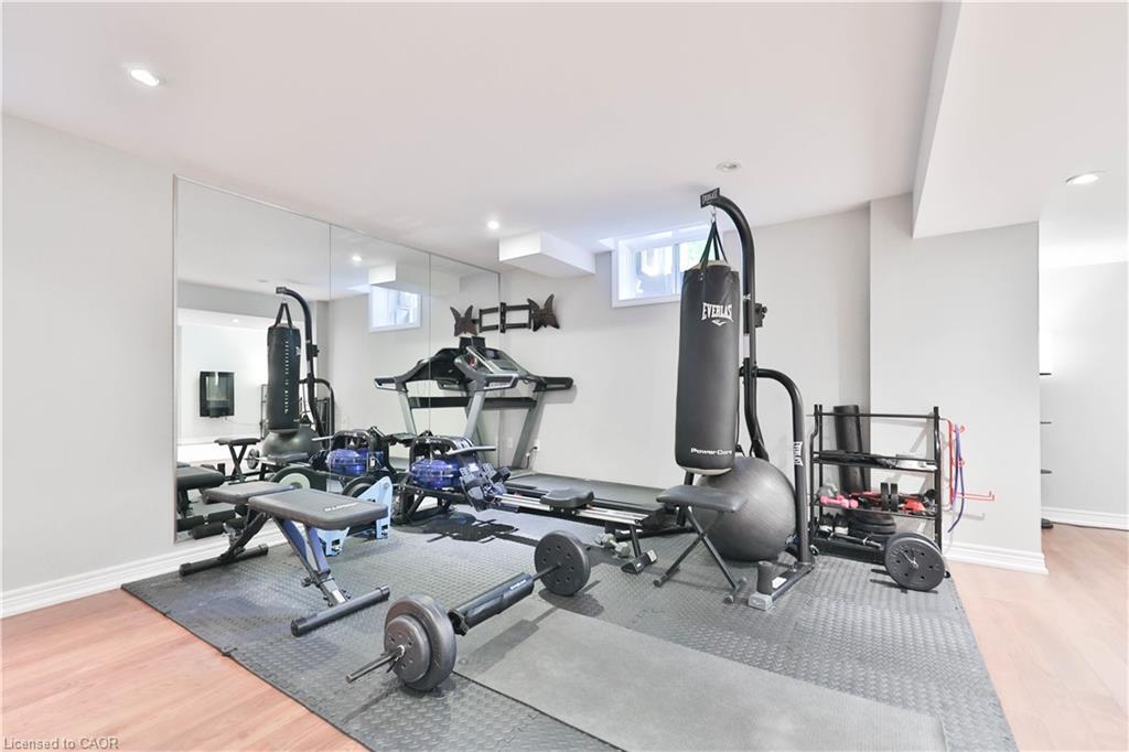 3262 Skipton Lane, Oakville, ON - Indoor Photo Showing Gym Room