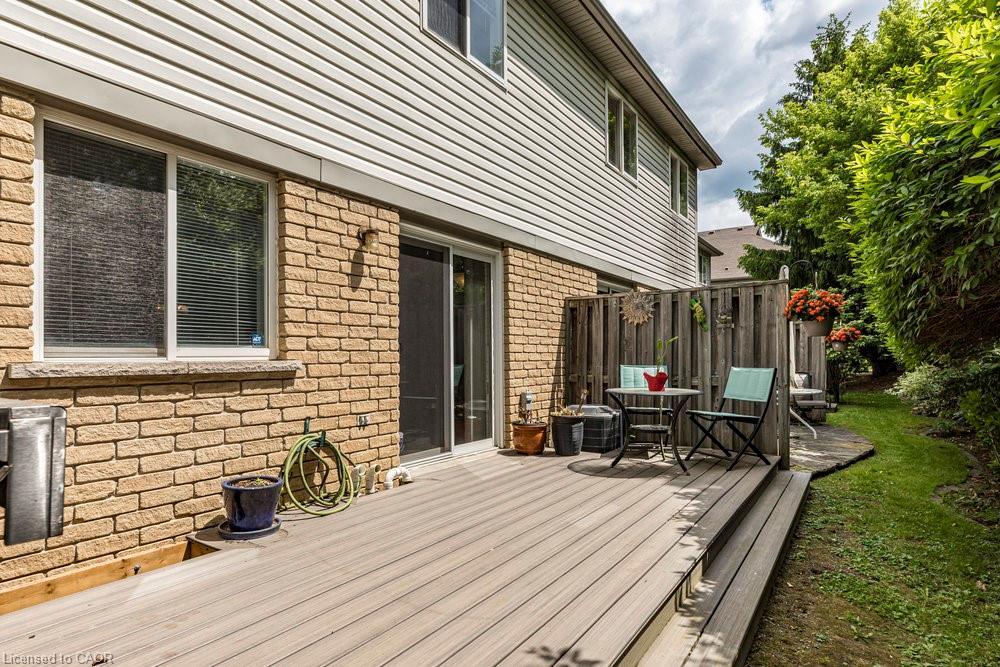1-31 Moss Boulevard, Dundas, ON - Outdoor With Deck Patio Veranda With Exterior