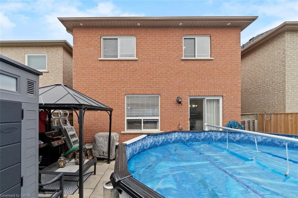 11 Redfinch Way, Brampton, ON - Outdoor With Above Ground Pool With Exterior