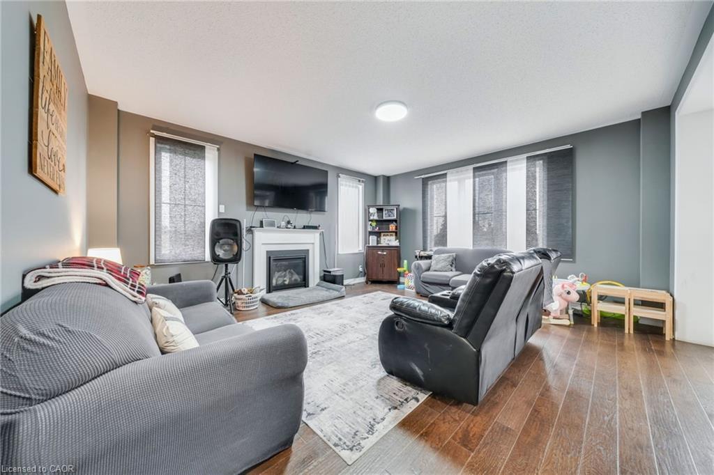 2 Kennedy Boulevard, Alliston, ON - Indoor Photo Showing Living Room With Fireplace