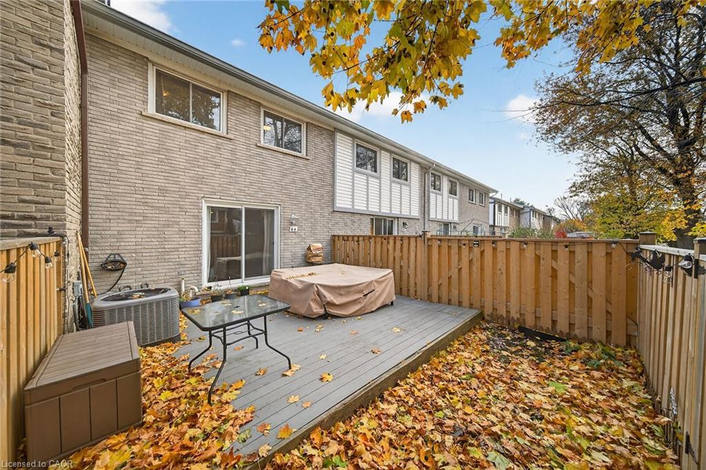 64-145 Rice Avenue, Hamilton, ON - Outdoor With Deck Patio Veranda With Exterior