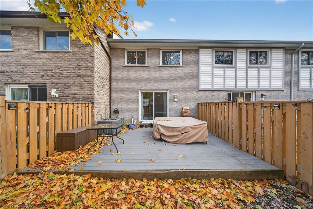 64-145 Rice Avenue, Hamilton, ON - Outdoor With Deck Patio Veranda With Exterior