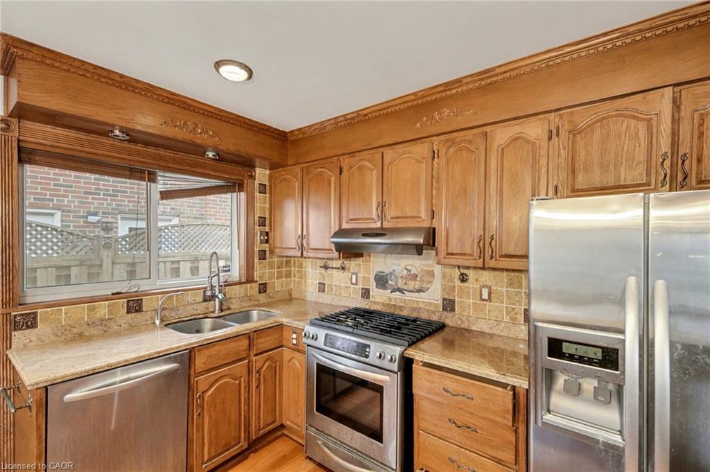 460 Martin Grove Road, Etobicoke, ON - Indoor Photo Showing Kitchen With Double Sink