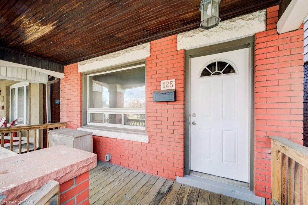 125 Melrose Avenue N, Hamilton, ON - Outdoor With Deck Patio Veranda With Exterior