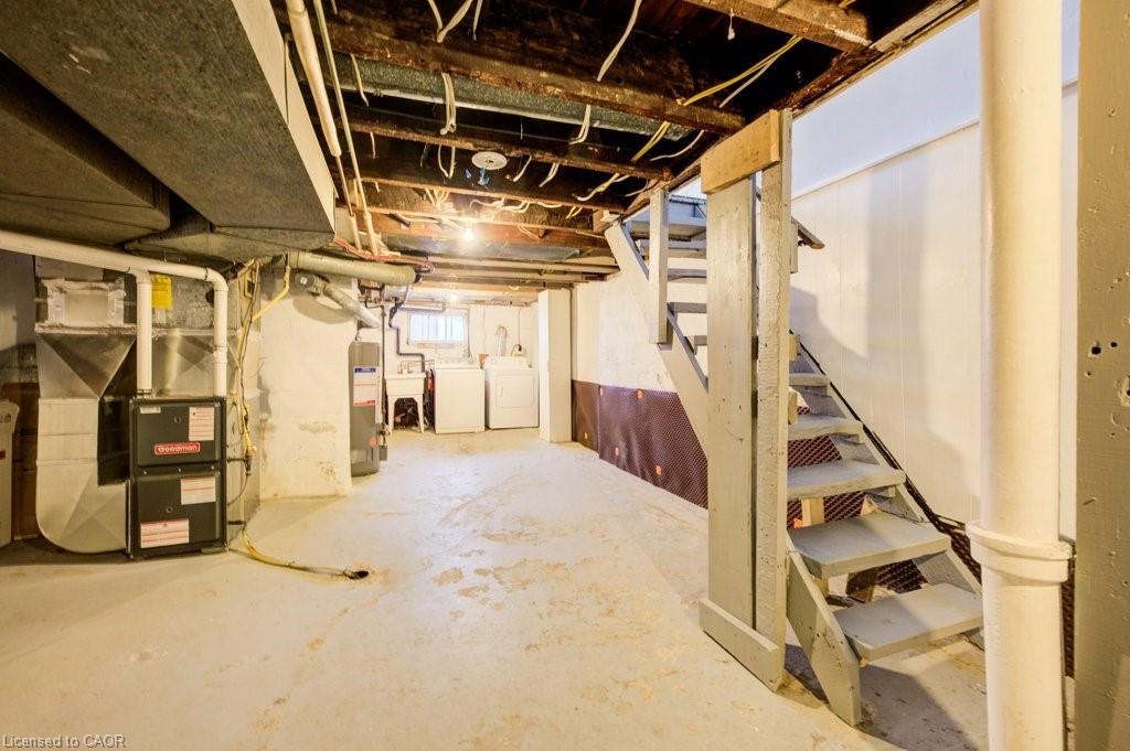 125 Melrose Avenue N, Hamilton, ON - Indoor Photo Showing Basement