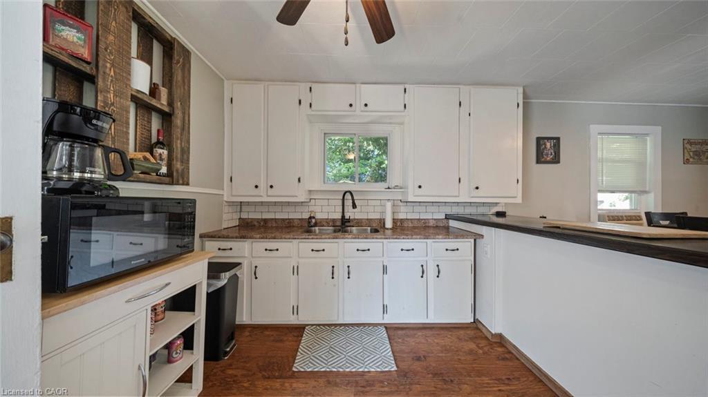 57121 Eden Line, Eden, ON - Indoor Photo Showing Kitchen With Double Sink