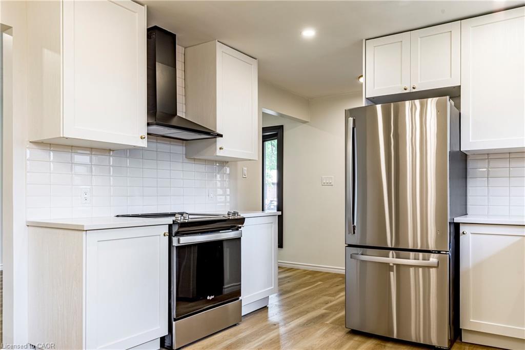 20 Burfield Avenue, Hamilton, ON - Indoor Photo Showing Kitchen With Stainless Steel Kitchen
