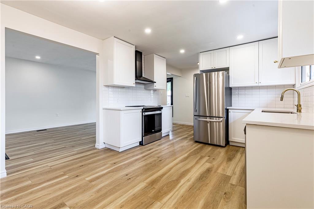 20 Burfield Avenue, Hamilton, ON - Indoor Photo Showing Kitchen With Stainless Steel Kitchen