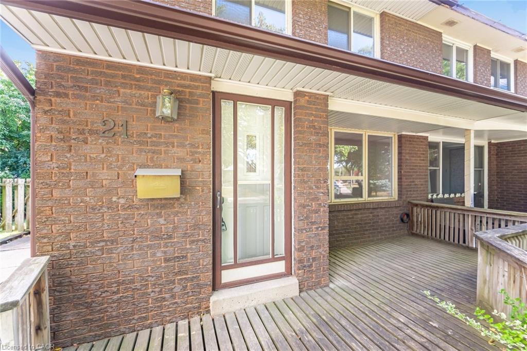 21 Horning Drive, Hamilton, ON - Outdoor With Deck Patio Veranda With Exterior